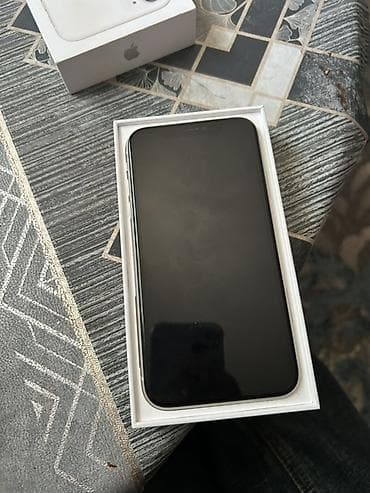 televizor kreditle satisi: IPhone 11, 128 GB, Ağ, Face ID — 7