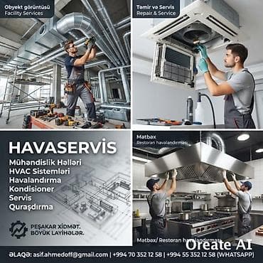 Bakıda Peşəkar HVAC və Havalandırma Xidmətləri! 🇦🇿🛠 Evinizdə