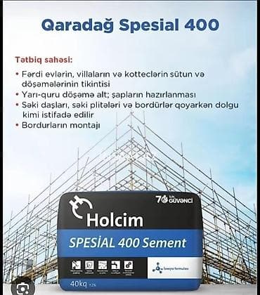 bed: Məhsul: Holcim Qaradağ sement seriyası – ECOPlanet İnşaatçı 300 — 3