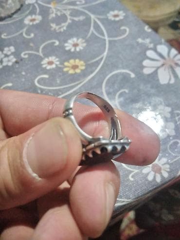 yaşıl qadın ayaqqabıları: Üzük, Gümüş, Əqiq — 5