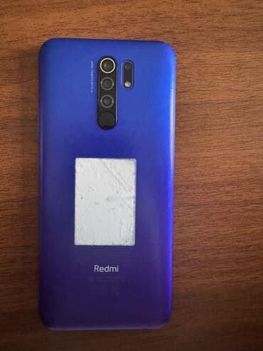 купить игровой ноутбук в баку: Redmi 9, 64 ГБ, цвет - Фиолетовый, Отпечаток пальца — 3