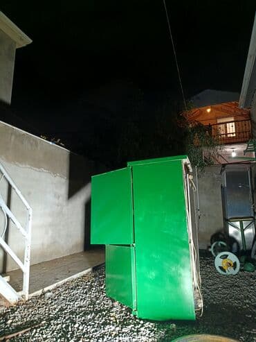 Mətbəx kombaynları və doğrayıcıları: Yaşıl rəngdə iki qapılı soyuducu - Tip: məişət soyuducusu, iki — 3