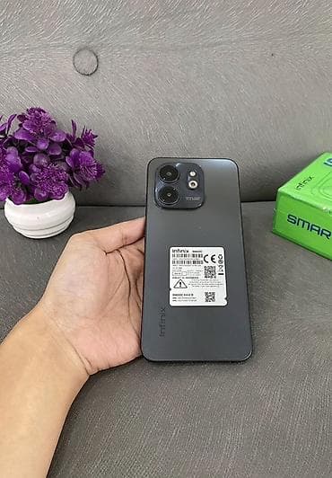 xiomi redmi 13: Infinix Smart 8 Plus, 128 GB, rəng - Qara, Sensor — 1