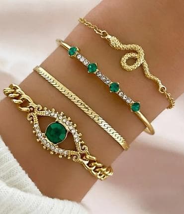 Çantalar: Qızıl suyuna salinib rəngi getmir Qızılı rəngli zərif bilərziklər — 1