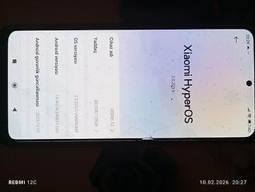 samsung galaxy s: Redmi 12C, 128 GB, rəng - Yaşıl, Barmaq izi — 3