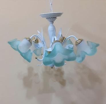 lüstr satışı: Çılçıraq, 5 lampa, Metal — 1