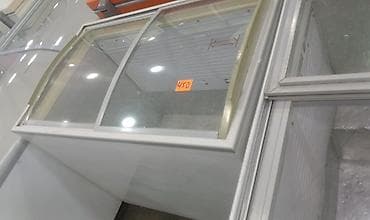 Ticarət printerləri və skanerləri: Şüşəli vitrin-buzxana (soyuducu vitrini) - Ön hissəsi qabarıq şüşə — 1