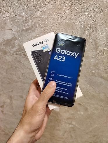 Samsung Galaxy A23, 64 GB, rəng - Boz, Barmaq izi, İki sim kartlı, Face ID lalafo.az -da Samsung Galaxy A23, 64 GB, rəng - Boz, Barmaq izi, İki sim kartlı, Face ID