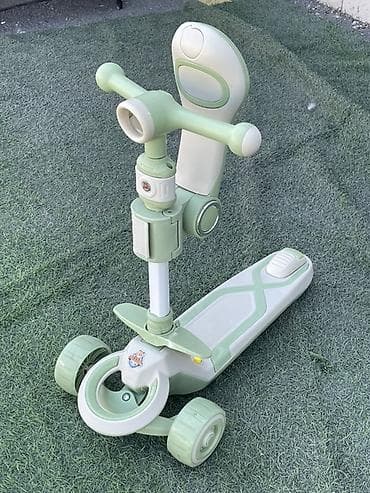 mapet tekeri: Uşaq üçün 3 təkərli dönüşlü skuteri - Model: 3 təkərli, ön hissədə — 4