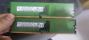 Operativ yaddaş (RAM) Hynix, 4 GB, 3200 Mhz, DDR4, PC üçün, İşlənmiş