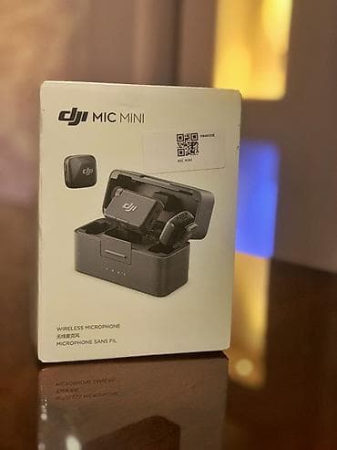 DJI Mic Mini – simsiz mikrofon sistemi Xüsusiyyətlər: - Kompakt