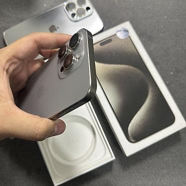 iphone 5 ekrani: IPhone 15 Pro, 256 GB, Natural Titanium, Face ID — 4