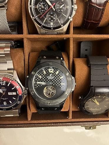 hublot qol saatı: Qol saatı, Hublot, rəng - Qara — 1