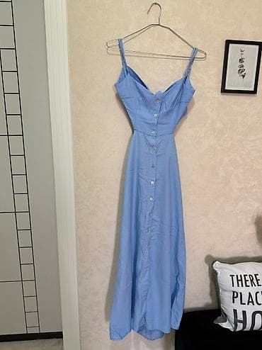 Sarafan, Midi, PULL&BEAR, XS