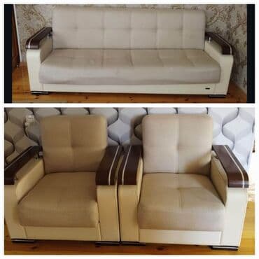 işlənmiş moydadırlar: İşlənmiş, Divan, 2 kreslo, Bazalı, Açılan — 1