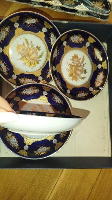 набор ключей купить: Nəlbəkilər, 6 ədədli dəst, rəng - Göy, Farfor, Çexiya — 4