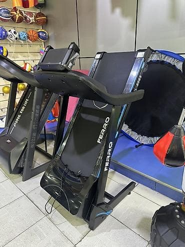 velosiped trenajor: FERRO FL-6065 qaçış trenajoru - Güclü elektrik motoru, sürət — 1