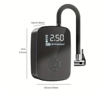 təkər üçün xamut: Avtomobil kompressoru – sürətli və dəqiq şişirtmə Xüsusiyyətlər — 1