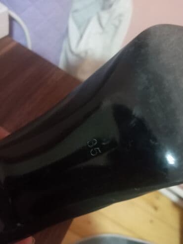 женские толстовки на молниями: Туфли, Размер: 35, цвет - Черный, Б/у — 3