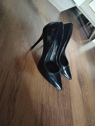 Qadın ayaqqabıları: Tuflilər, Ölçü: 37, rəng - Qara, İşlənmiş — 2