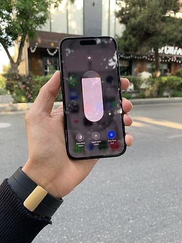 iphone 14 pro max qiyməti: IPhone 15, 128 GB, Black Titanium, Face ID — 2