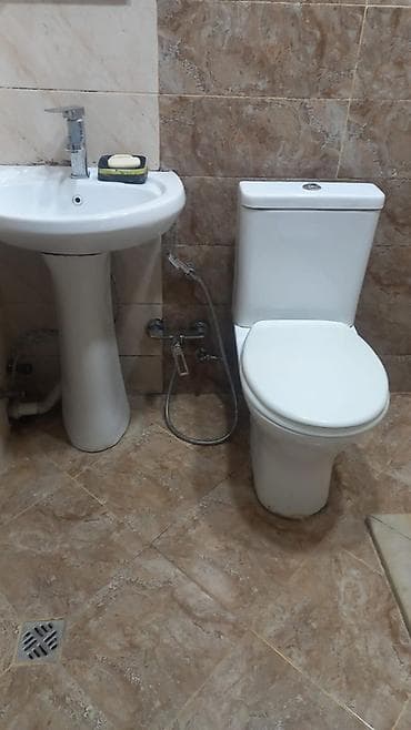 kreditle drel: REAL ALICIYA ENDIRIM VAR🆘🆘🆘 Unitaz və lavabo dəsti - Komplekt — 4