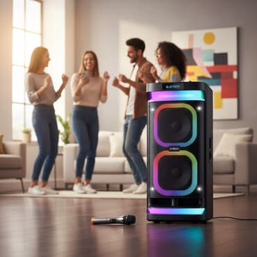 noutbuklar ucuz: Səsgücləndirici Euroacs EU-S972 80W 2x6.5" Ev məclisləri, açıq hava — 1