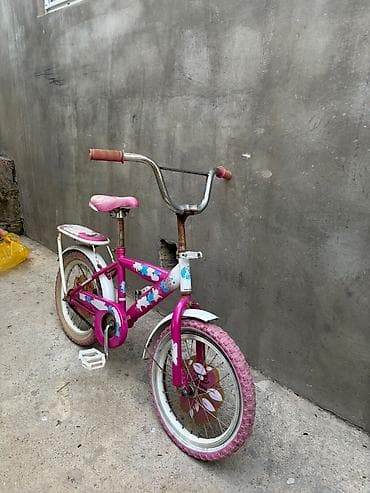 Детские велосипеды: Uşaq velosipedi – 16” təkərli, qızlar üçün dizayn 📌"tek problem qabag — 1
