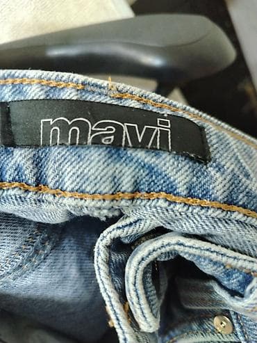 herbi geyimi: Cins şalvar, Mavi, M — 1