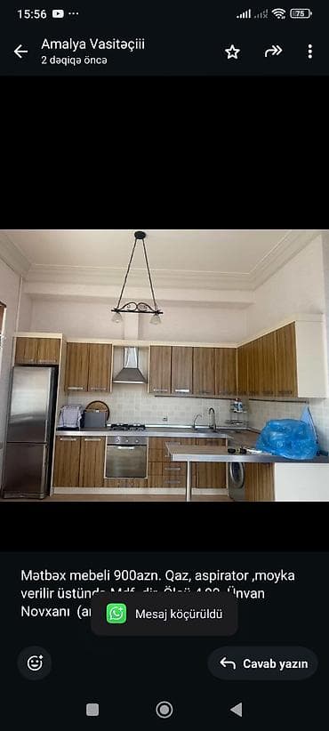 Mətbəx mebeli 900azn. Qaz, aspiratormoyka verilir üstündə.Mdf- dir lalafo.az -da Mətbəx mebeli 900azn. Qaz, aspiratormoyka verilir üstündə.Mdf- dir