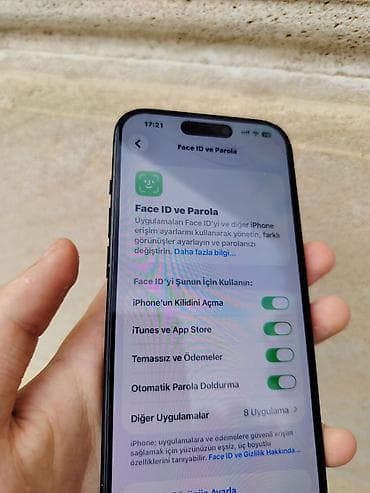 adapter apple: IPhone 15, 128 GB, Black Titanium, Face ID — 10