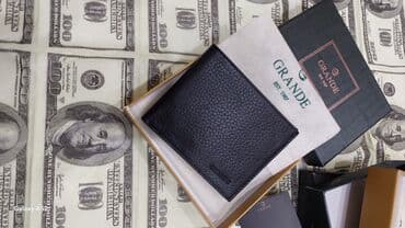 cüzdanlar: Pulqabı, Təbii dəri, Yeni — 1