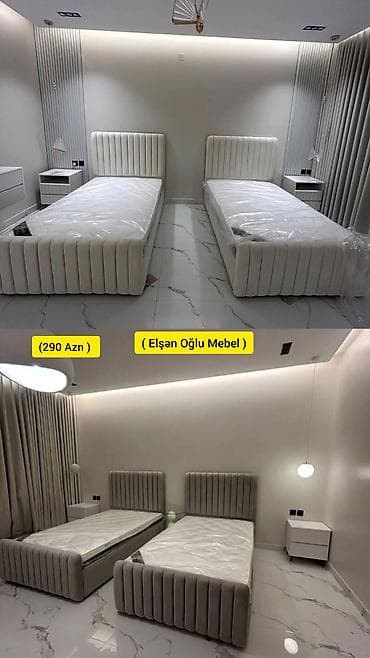 Yeni, Təknəfərlik çarpayı, Bazasız, Matras ilə, Siyirməsiz, Rusiya