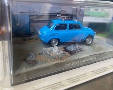 сфинкс купить: Коллекционная модель ZAZ-965A blue 1962 James Bond serie - Goldeneye — 8