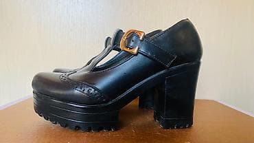 Tuflilər: Tuflilər, Ölçü: 36, rəng - Qara, İşlənmiş — 2