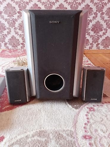 Sony ev kinoteatrı komplekti - Markası: Sony - Tərkib: subwoofer + 2