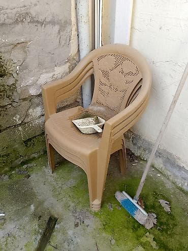 Digər bağ, çöl mebeli: Kvadrat masa, 2 stul, Açılmayan, Stullar ilə, Plastik — 2