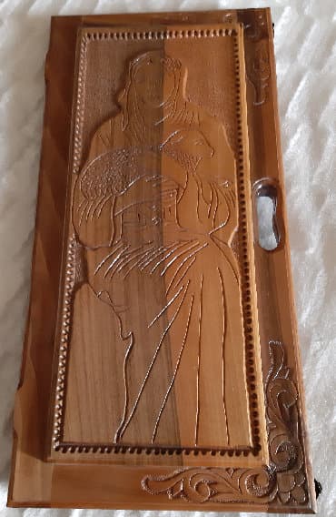 кыст аль хинди купить в бишкеке: Əl işi nərd. Qoz ağacıından hazırlanıb. Yenidir — 3