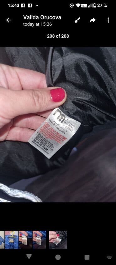 tələbələr üçün iş: Uşaq üçün şişmə qış gödəkçəsi – Mothercare - Marka: Mothercare — 5