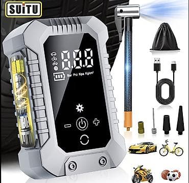 2107 tekeri: Portativ elektrik nasos (SUITU) – çoxfunksiyalı rəqəmsal kompressor - — 1