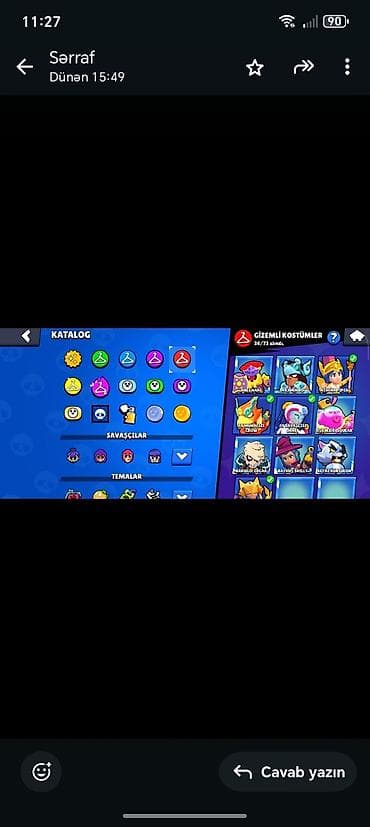 Искусство и коллекционирование: Brawl Stars hesabı 45 manata yeri var - Kupa yolu: 83.755 (ən yüksək — 5