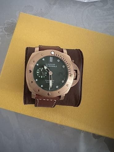 sensor saatlar: Panerai Luminor Submersible avtomatik qol saatı - Korpus: tunc — 1
