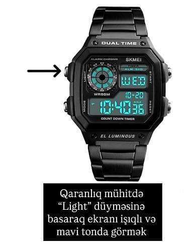 saat armani: Əsas Özəllikləri: • İkili Zaman (Dual Time): Eyni anda iki fərqli saat — 4