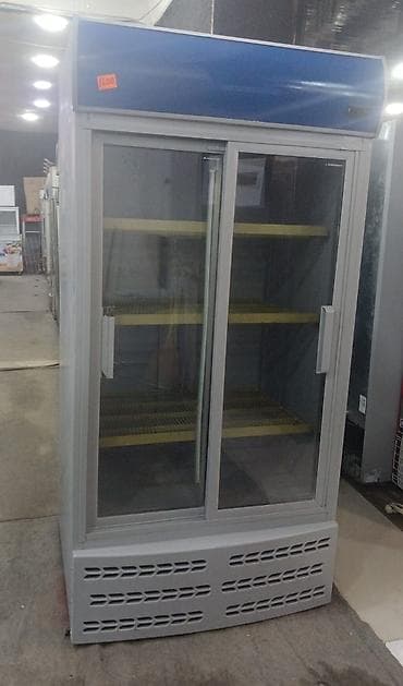 İki qapılı kommersiya vitrin soyuducu - Şüşə sürgülü iki qapı –
