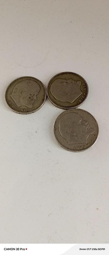 1 dollar satışı: 1 Sovet rublu, 1870 il — 2