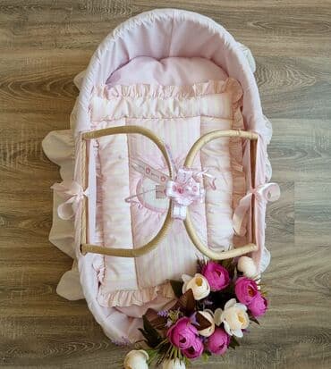 1 ayliq usaq sekilleri: Oğlan və qız üçün, Yeni, Yumru, Beşik, Dəst ilə, Matras ilə, Yellənmə mexanizmsiz — 6