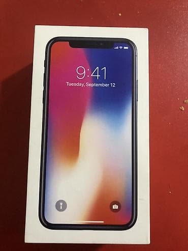 IPhone X, Space Gray, Face ID