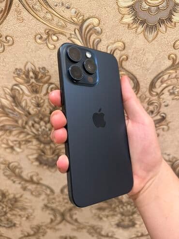 iphone 15 pro ikinci əl: IPhone 15 Pro Max, 128 GB, Blue Titanium, Face ID — 2