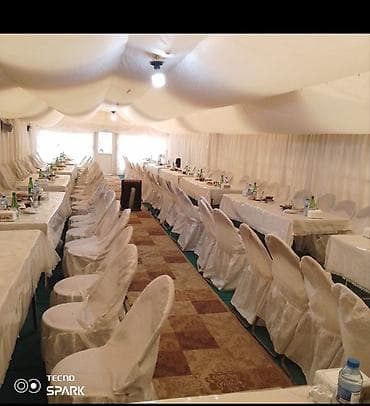 Çadır kirayəsi satisi 120 Neferlik - Çadır - Masalar və stullar — 3