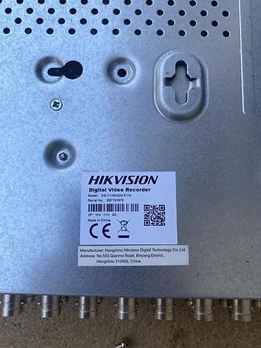 monitir: Yaxşı vəziyyətdədir, problemi yoxdur. Hikvision 16-kanallı DVR — 5